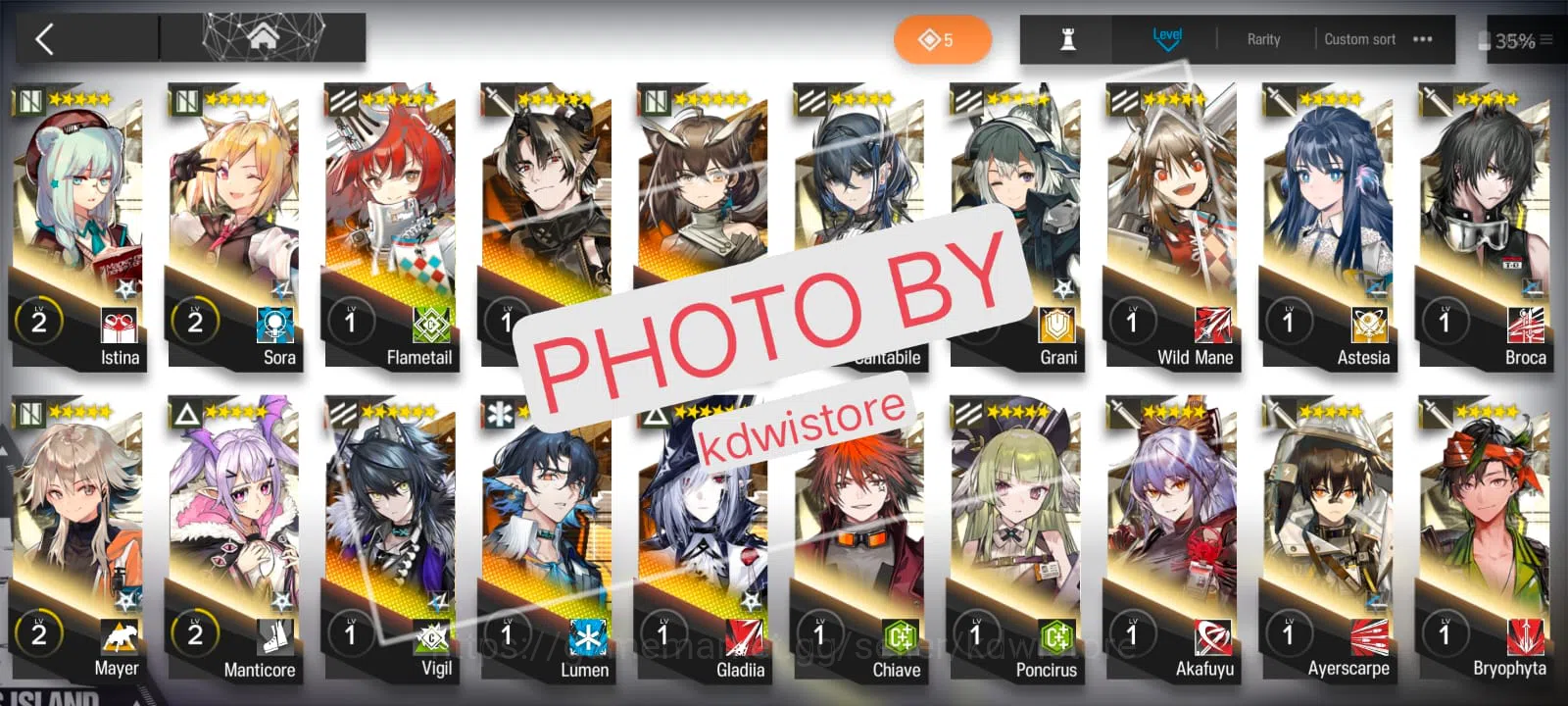 Arknights Accounts ARKNIGHTS | GLOBAL | LEVEL 95 image 4