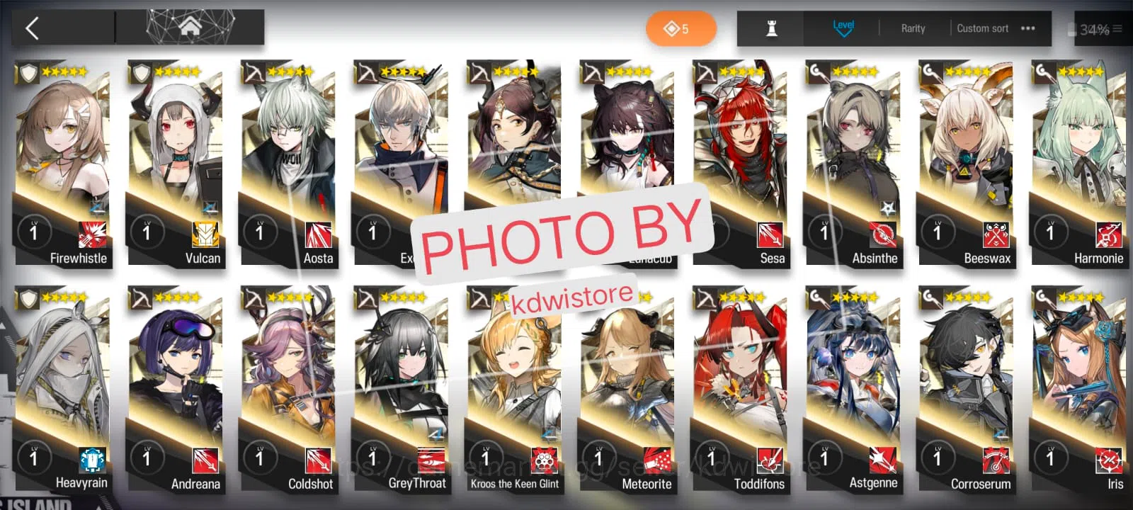 Arknights Accounts ARKNIGHTS | GLOBAL | LEVEL 95 image 5