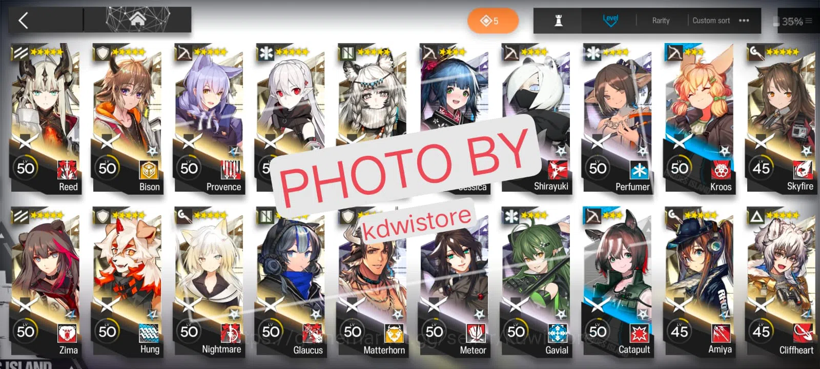 Arknights Accounts ARKNIGHTS | GLOBAL | LEVEL 95 image 6