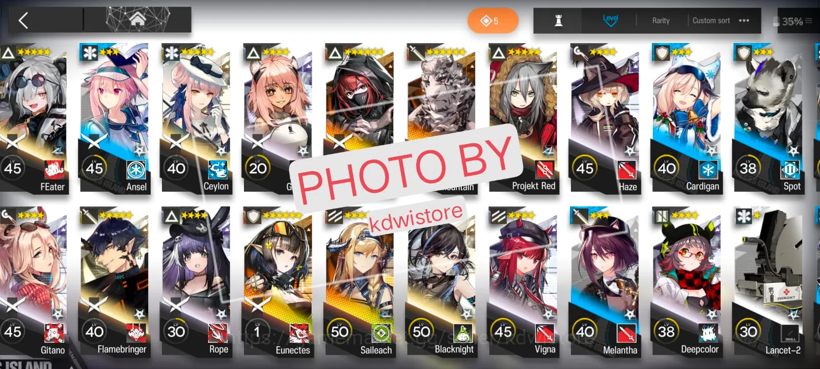 Arknights Accounts ARKNIGHTS | GLOBAL | LEVEL 95 image 7