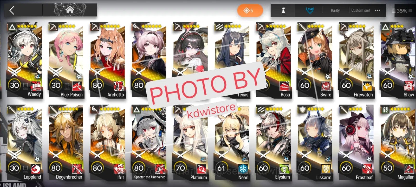 Arknights Accounts ARKNIGHTS | GLOBAL | LEVEL 95 image 8