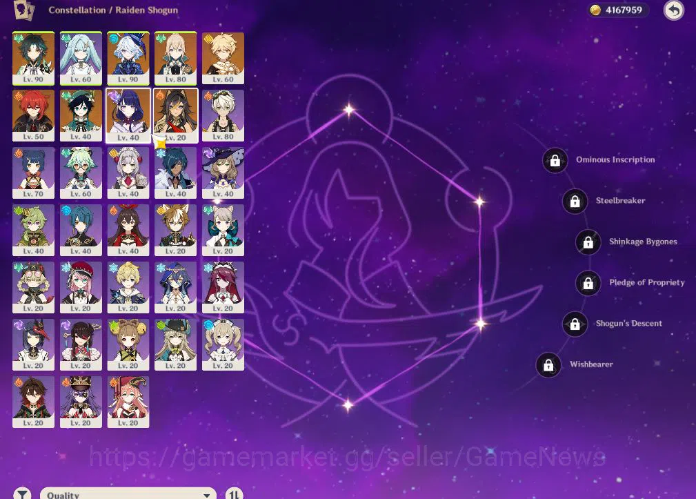 Genshin Impact Accounts ASIA|MIDGAME|AR54|4Limited+3(*5Weapon)|[Xiao,Raide image 5