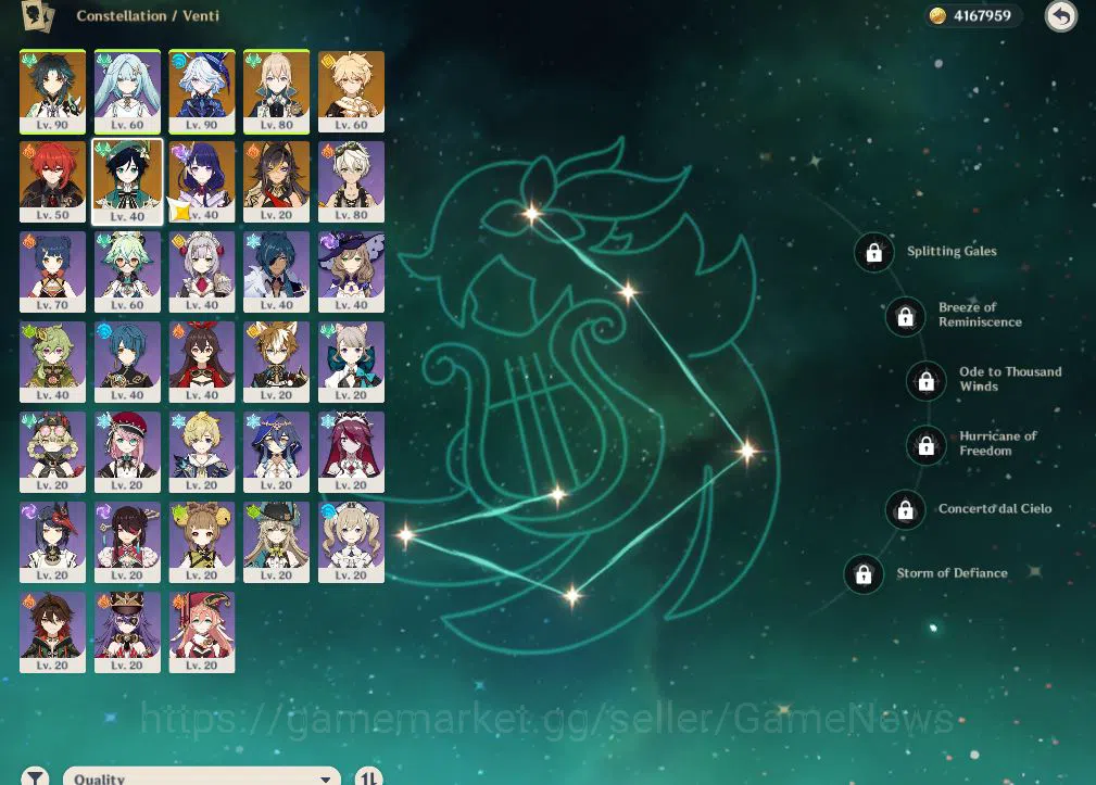 Genshin Impact Accounts ASIA|MIDGAME|AR54|4Limited+3(*5Weapon)|[Xiao,Raide image 6