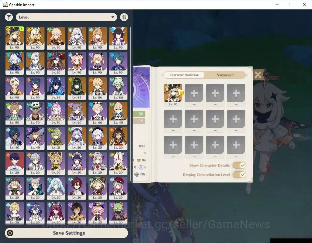 Genshin Impact Accounts Asia|AR 58|Prime Skirk|9 Limit +9(*5WEP)|(Neuvill, image 1
