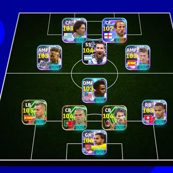 eFootball Accounts Legends & Iconic Players COLECTIVE 3230+ | HARRY KANE WCP2026 x PEPE x BARESSI x JORDI ALBA x LIONEL
