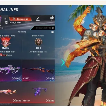 Blood Strike Accounts Others ASIA |3 EVO:Pivot,Galil-Reaper Lv6,M1887-Destroyer Lv4|3 Ultra Melee|8 Eternal