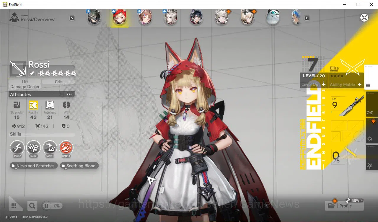 Arknights: Endfield Accounts ASIA|Lv35|SSR3(1Limit)+3(*6WP)|Rossi,Ardelia+sign, image 15