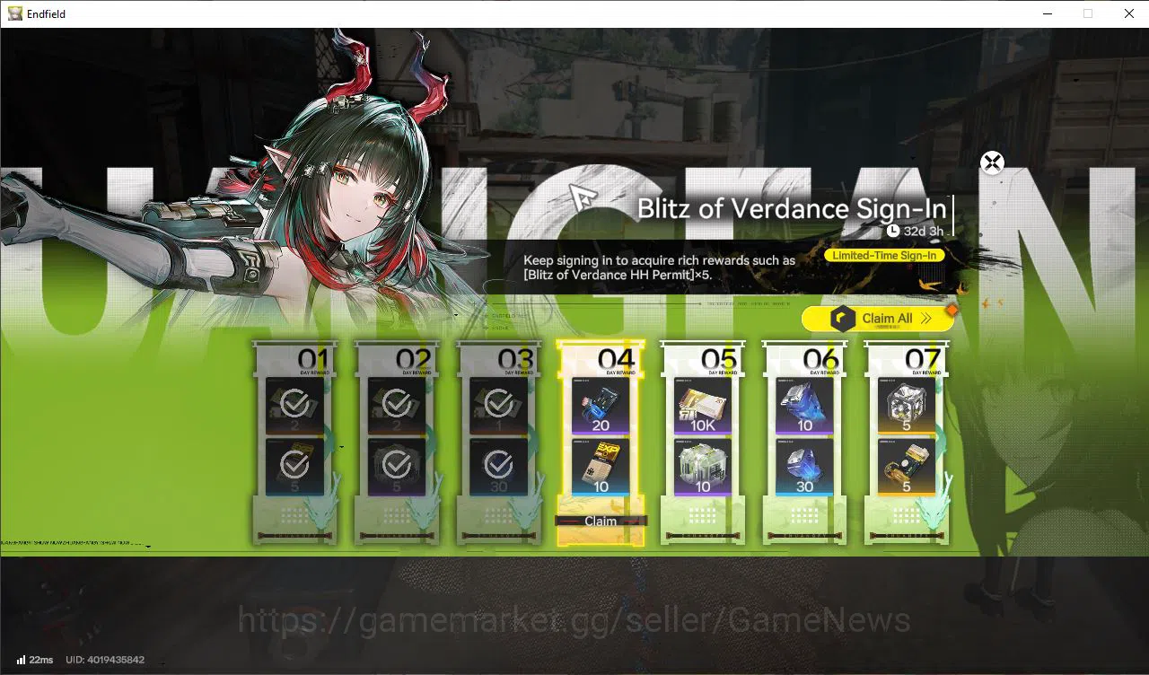 Arknights: Endfield Accounts ASIA|Lv35|SSR3(1Limit)+3(*6WP)|Rossi,Ardelia+sign, image 17