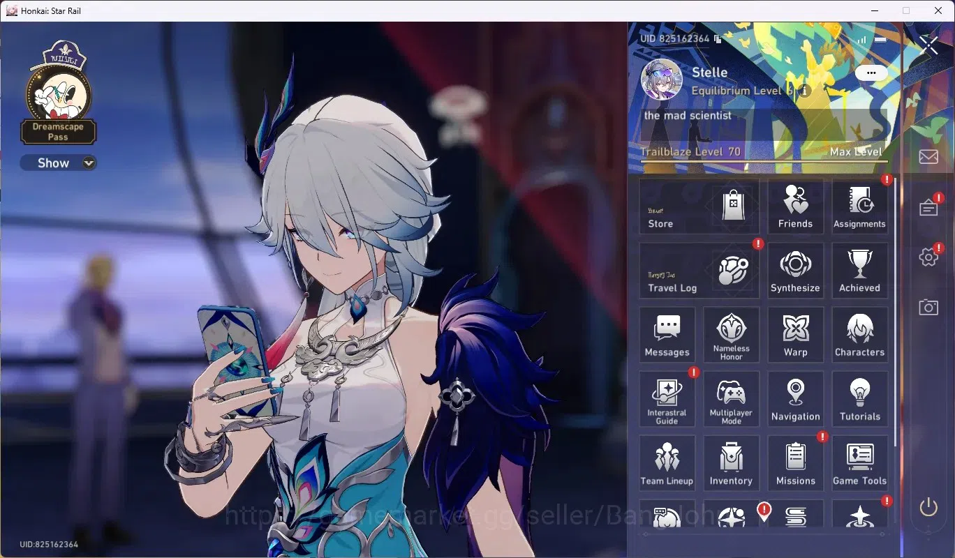 Honkai Star Rail Accounts ASIA|TL 70|16 Limit [SilverWolffLv.999,YaoGuang,Cy image 1