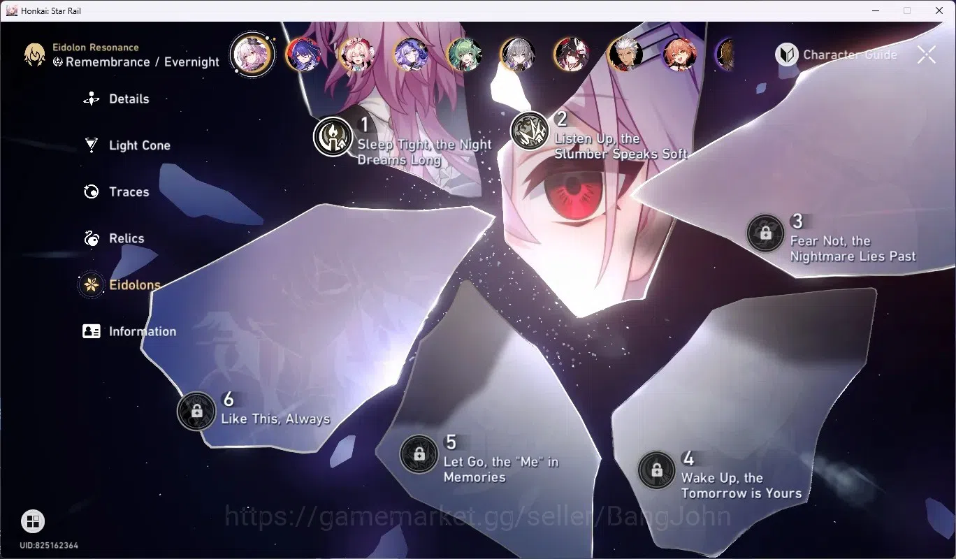Honkai Star Rail Accounts ASIA|TL 70|16 Limit [SilverWolffLv.999,YaoGuang,Cy image 10