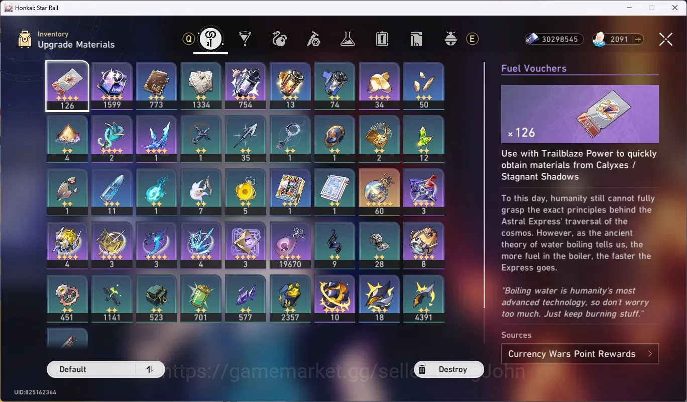 Honkai Star Rail Accounts ASIA|TL 70|16 Limit [SilverWolffLv.999,YaoGuang,Cy image 14