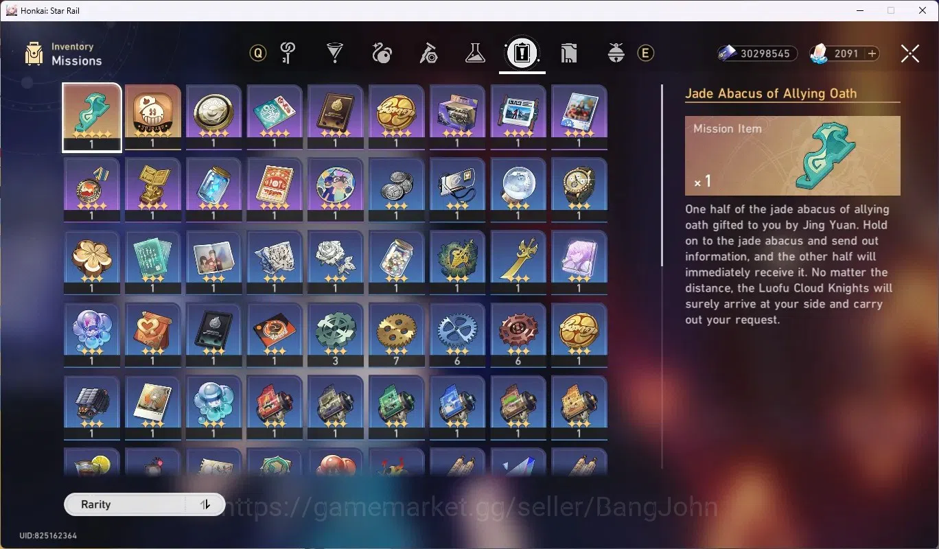 Honkai Star Rail Accounts ASIA|TL 70|16 Limit [SilverWolffLv.999,YaoGuang,Cy image 19