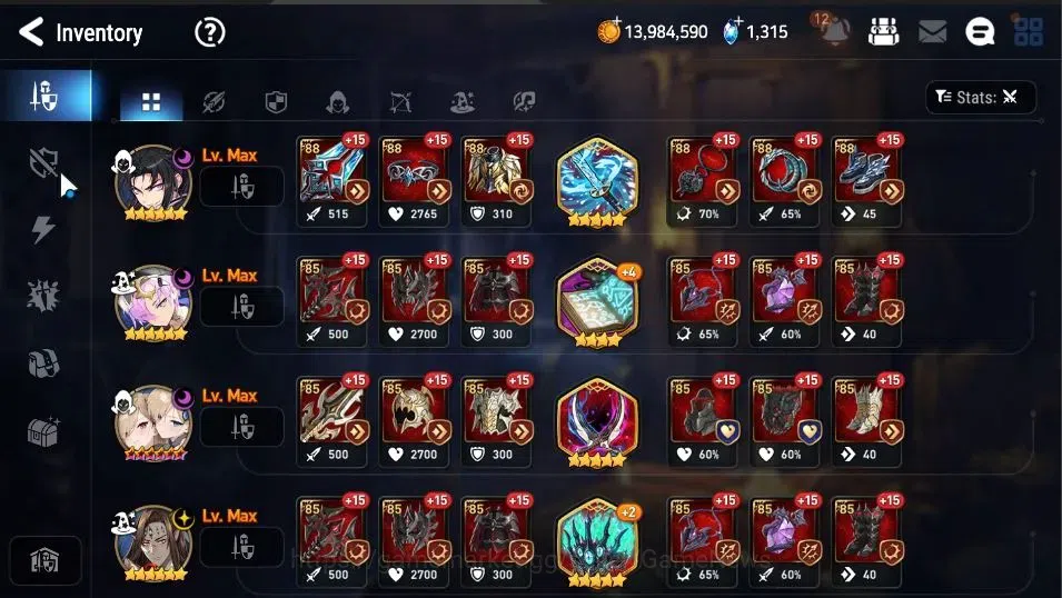 Epic Seven Accounts GLOBAL Unverif|New Era|5 ML(Rhiana&Luciel,EIlynav, image 15