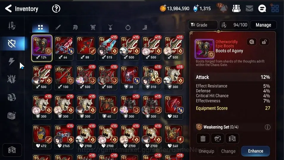 Epic Seven Accounts GLOBAL Unverif|New Era|5 ML(Rhiana&Luciel,EIlynav, image 16