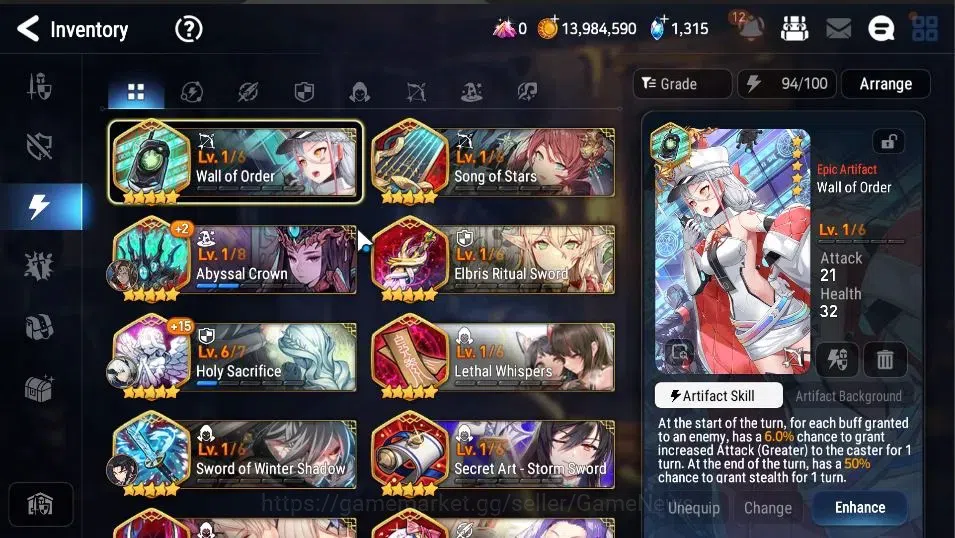 Epic Seven Accounts GLOBAL Unverif|New Era|5 ML(Rhiana&Luciel,EIlynav, image 17
