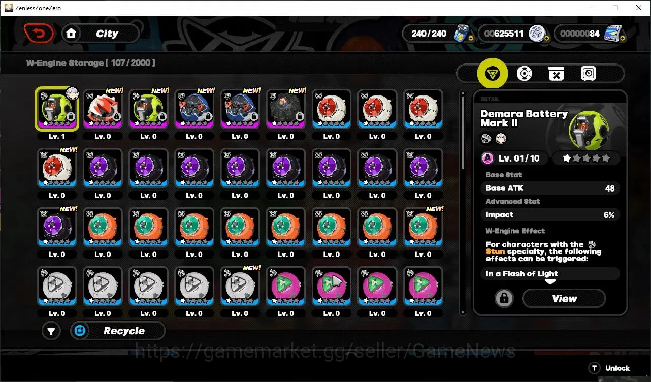 Zenless Zone Zero Accounts Starter ASIA|IK 5|S1 CH1|Starter 2 Limit (Velina Airgid+Zhao)+All UnSet|MC WISE|Rate 8