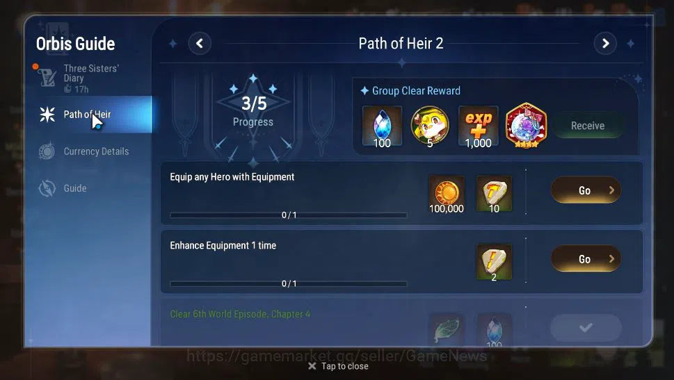 Epic Seven Accounts GLOBAL Unverif|Starter|2 ML(BArunka, AElena)+ Bell image 3