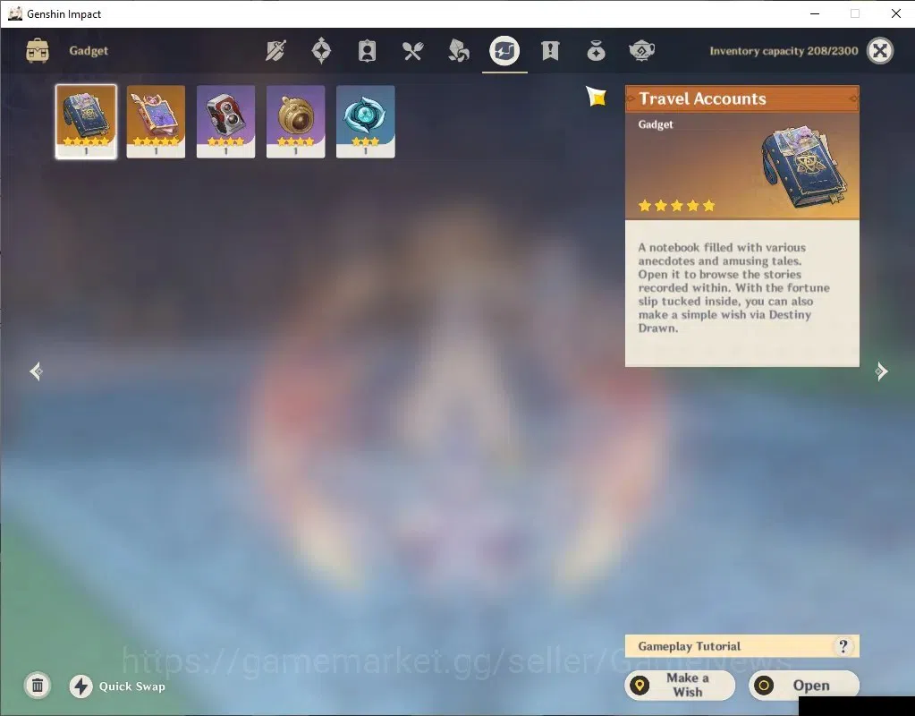 Genshin Impact Accounts ASIA | AR 32 | Fresh Starter With Nicole | Low Exp image 4