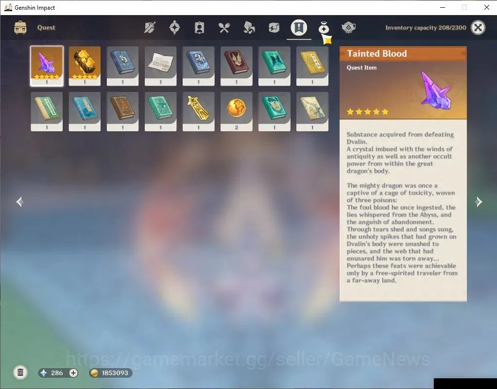 Genshin Impact Accounts ASIA | AR 32 | Fresh Starter With Nicole | Low Exp image 5
