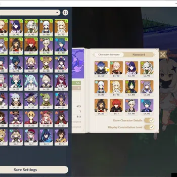 Genshin Impact Mid Game ASIA|AR 56|5 Limited+32(*4Character)|Flins,Nahida, image 1
