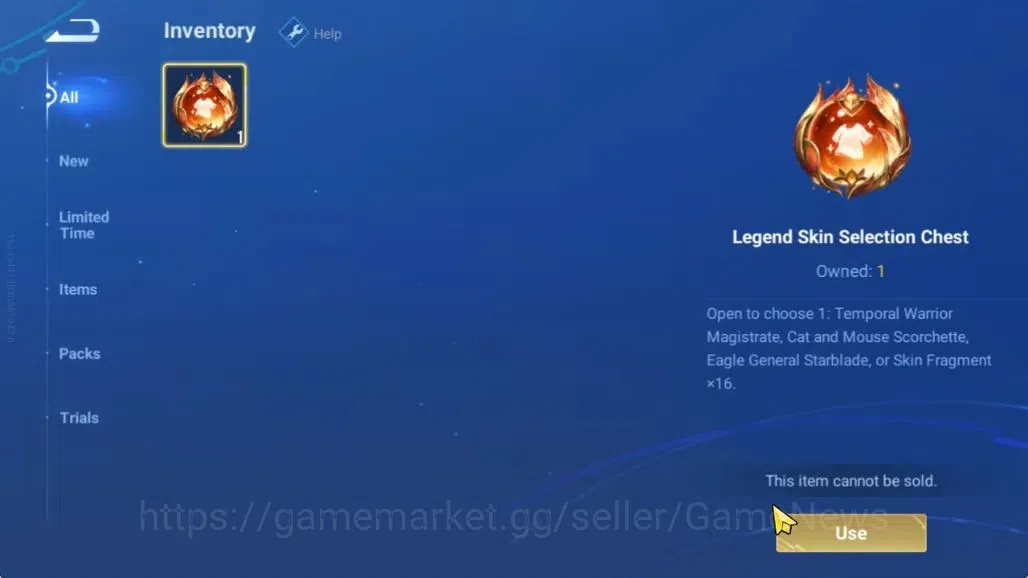 Honor of Kings Accounts Hero 8  Skin 2|Starter with Legend Skin Selection  image 2