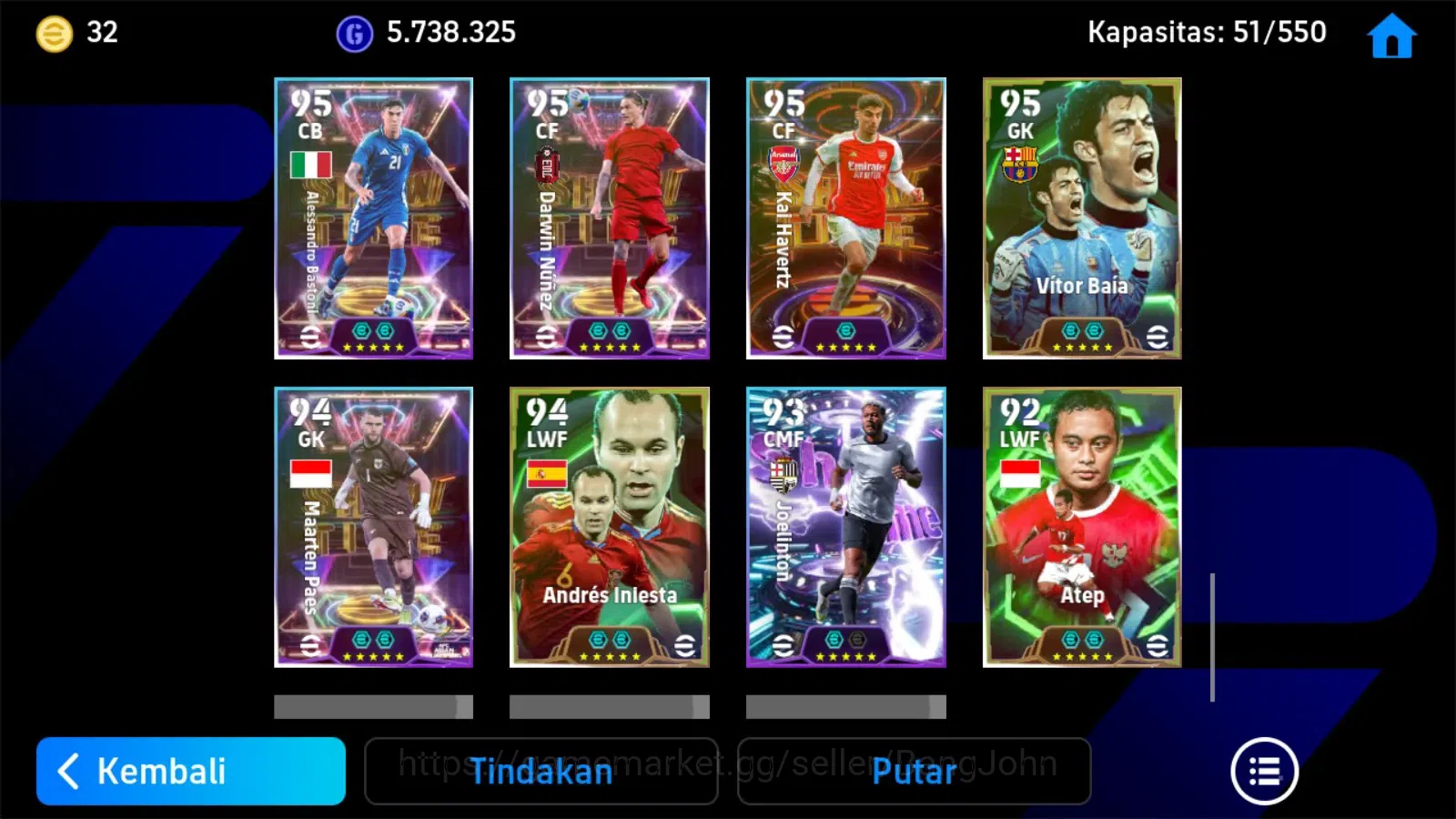 eFootball Accounts ANDROID|PW 3224|Gyokeres show,salah show,vieri epi image 2
