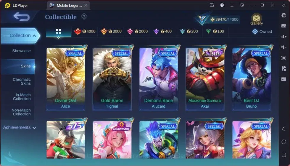 Mobile Legends: Bang Bang Accounts Global|Hero 92|Skin 128|Expert|KOF Karina|Prime Cl image 6