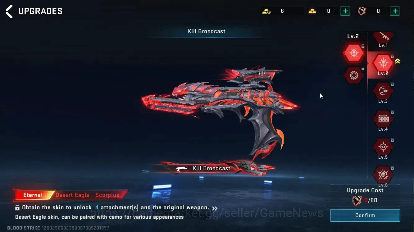 Blood Strike Accounts ASIA|ETERNAL DEagle-Scorpius|Melee Synthwave+8 ULT image 11