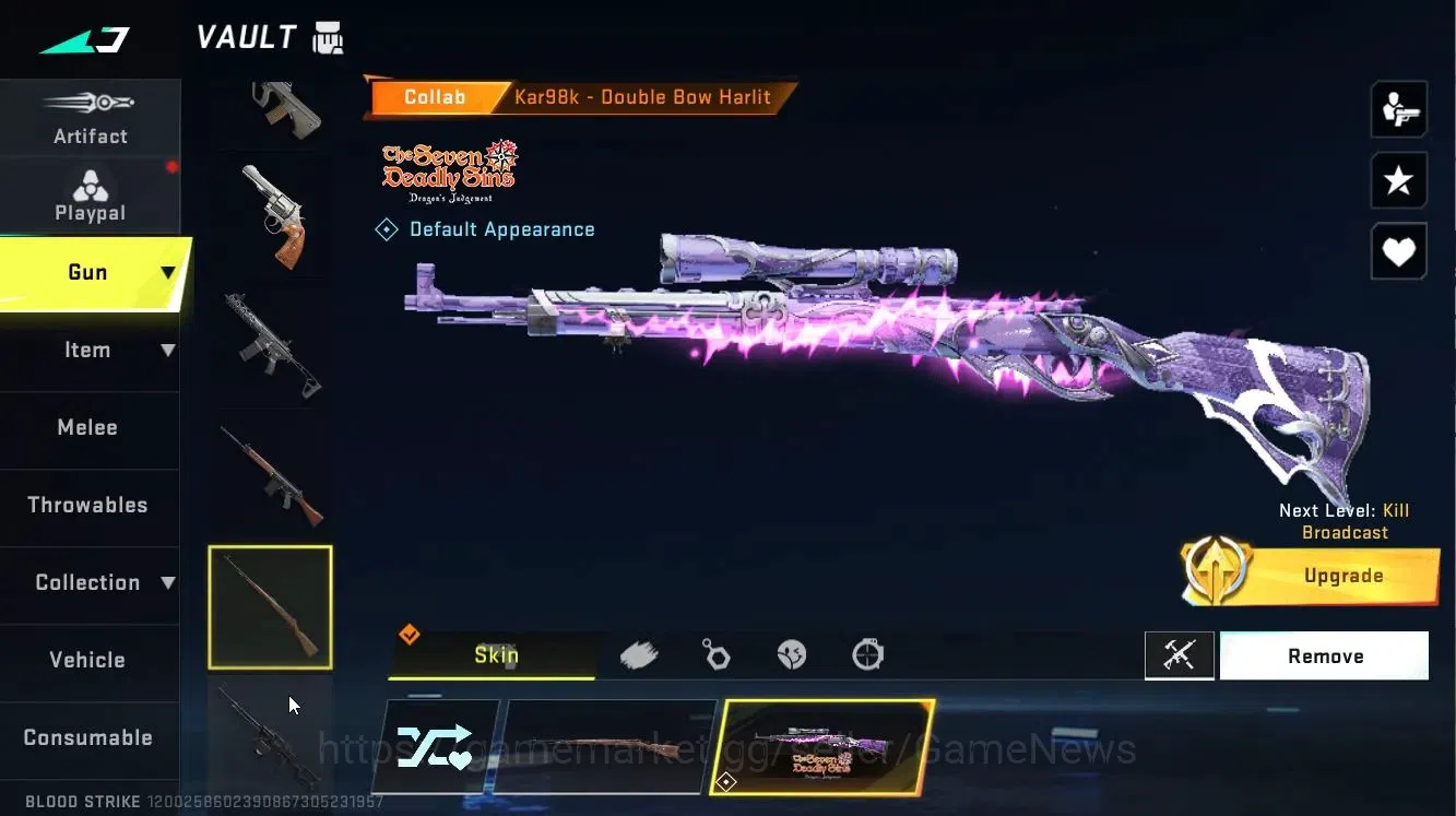 Blood Strike Accounts ASIA|ETERNAL DEagle-Scorpius|Melee Synthwave+8 ULT image 15