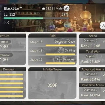 Seven Knights Re:Birth Accounts Global |5 EX7 (Fai,Juri,Roise,Gelidus,Melia)|15 TC image 1
