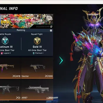 Blood Strike Accounts Collab Skin ASIA|Evo:Fal-Evolved|2 Collab Gun [Eva]|2 Limited Gun|Eternal Zero-Odashadow|7 Ultra