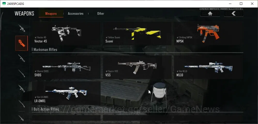 Arena Breakout Accounts MOBILE|Lv30|SV 21M|CV 10M|Battle Machete|Koi LR-AR image 8