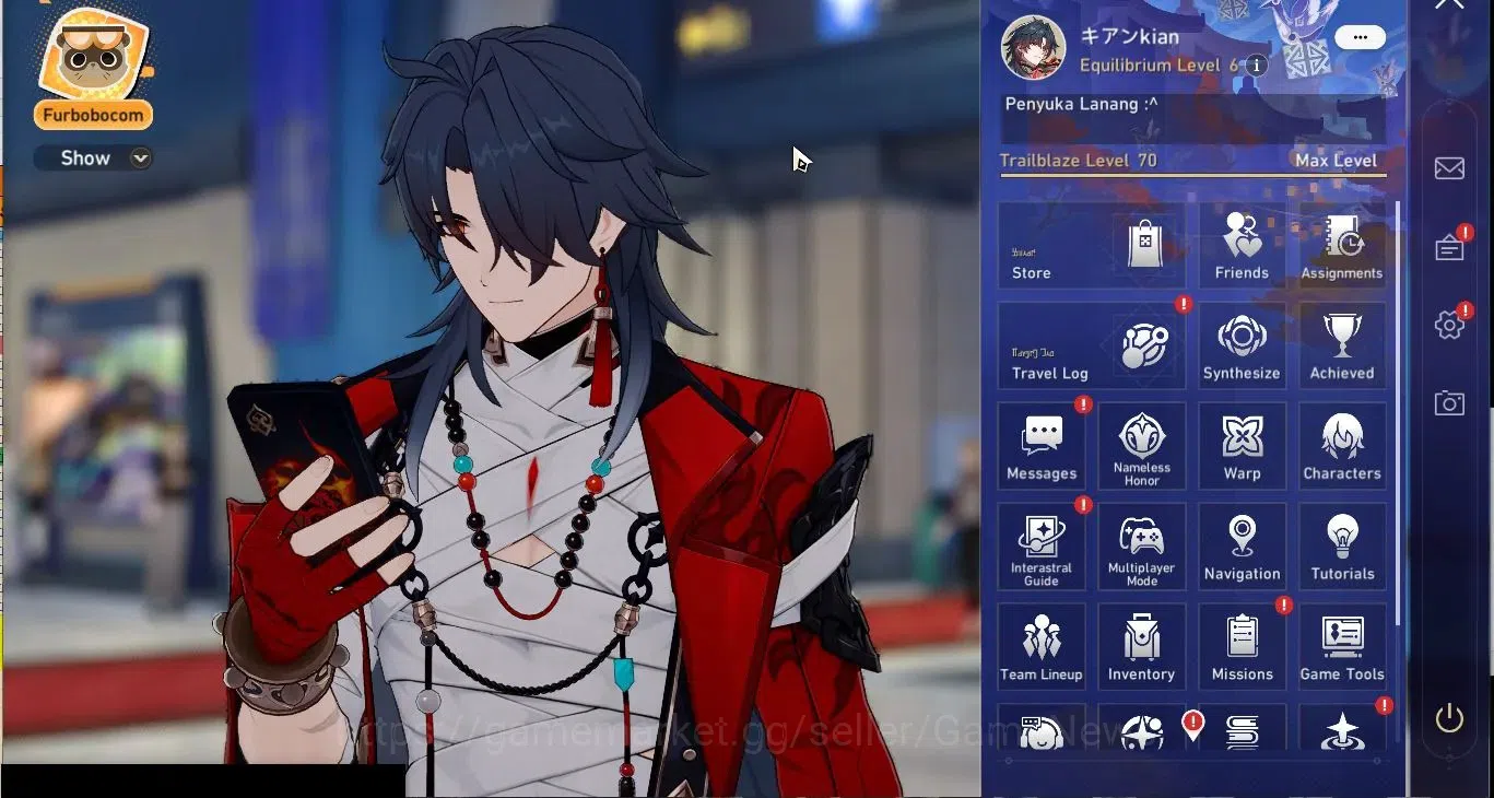Honkai Star Rail Accounts Others Asia|TL 70|1 PremTeam|15 Limited|(Phainon,Cerydra,Sunday,Mortenax)+Sign 1