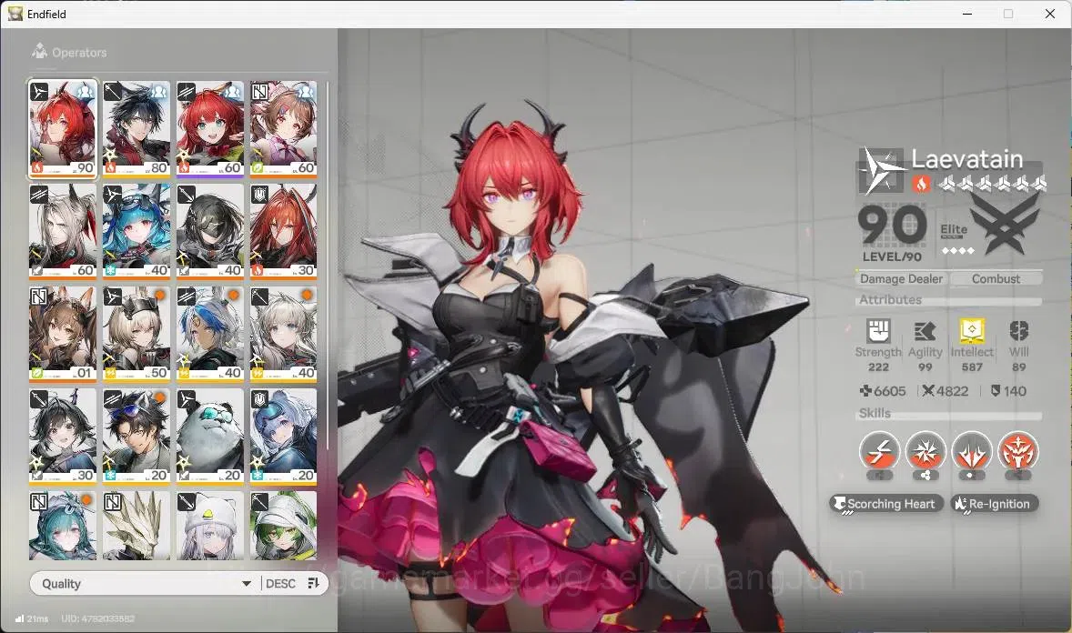 Arknights: Endfield Accounts ASIA | Lv 54|2 Limit|Laevatain+Sign, Gilberta|8 *6 image 2