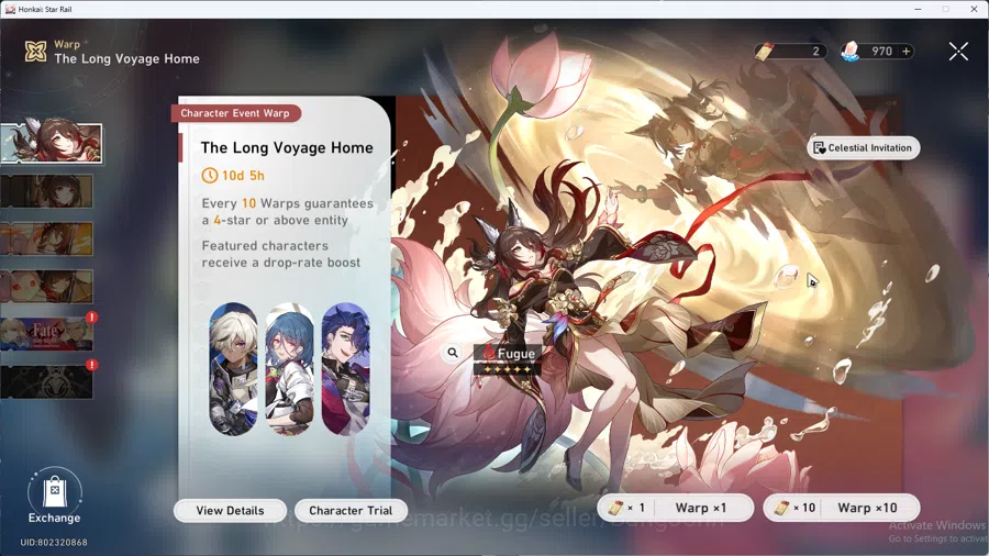 Honkai Star Rail Accounts ASIA | TL 70 | Mid-Game | 3 Team Well Build Castor image 7