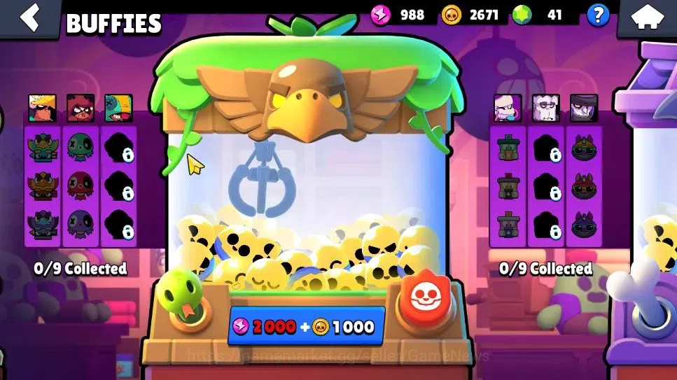 Brawl Stars Accounts 2588 Trophy|6K Bling|26 Brawlers 2 Max Lvl [Piper,Kit]|1 Legend Skins [Toon Spike] 1 Myth [Rude Lou] 7 6