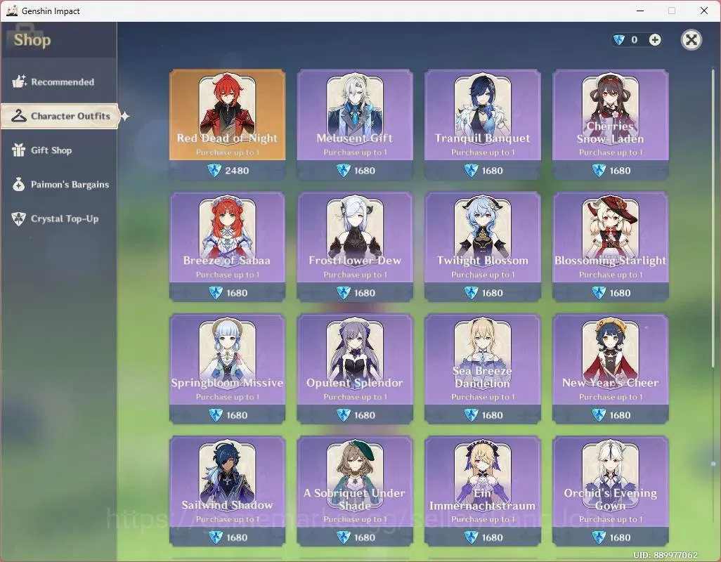 Genshin Impact Accounts ASIA|AR 60|14 Limited|[R.Shogun,Yelan,Arlecchino,N image 13