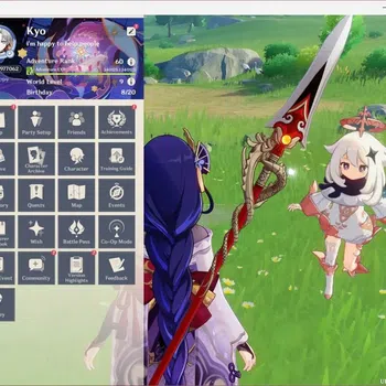 Genshin Impact End Game ASIA|AR 60|14 Limited|[R.Shogun,Yelan,Arlecchino,N image 1