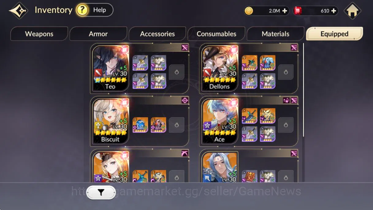 Seven Knights Re:Birth Accounts [Re;BIRTH] Global |11 Legendary (Teo,Ace,Dellons,B image 4
