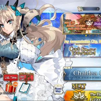 Fate-Grand Order Accounts NA |Lvl 124|11 SSR Servant (Merlin,Zhuge NP2,Space Ereshkigal, Altria Archer,Kama