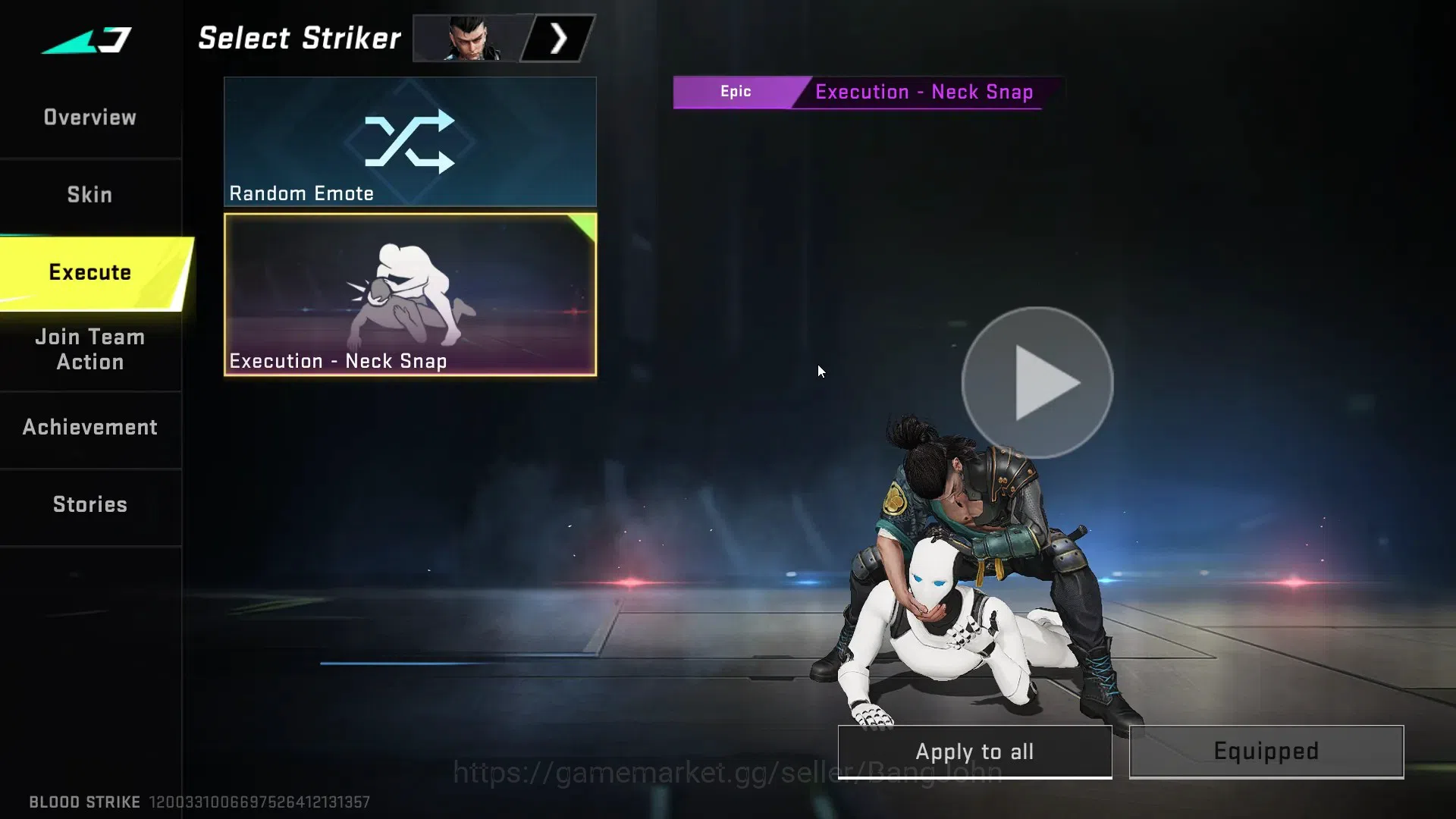 Blood Strike Accounts ASIA|Ultra Melee Lightblade-DrakFroce|1 Collab Gun image 3