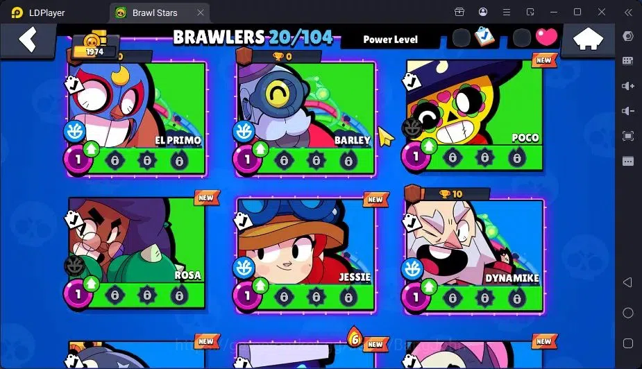 Brawl Stars Accounts Trophy 1974|20 Brawler|1Max Hc Lv.11(Shelly)|1Mythic(otis),2Epic(Iris,Rico),2SR Skin|4588 Bling|Proteck 6