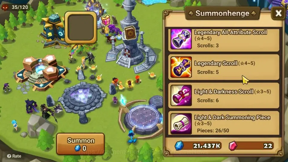 Summoners War: Sky Arena Accounts Starter ASIA|Lv 26|Ready Gacha|97 12 YSC + 160 11 YSC + 3 LAAS + 5 LS + 6 LDS + 121 MS |1 10