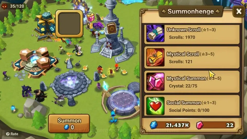 Summoners War: Sky Arena Accounts Starter ASIA|Lv 26|Ready Gacha|97 12 YSC + 160 11 YSC + 3 LAAS + 5 LS + 6 LDS + 121 MS |1 11