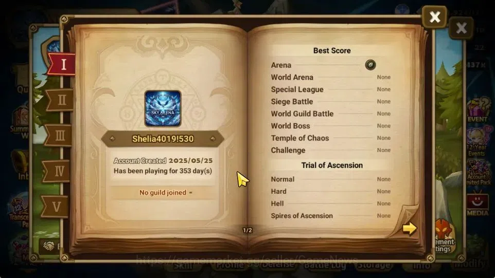 Summoners War: Sky Arena Accounts Starter ASIA|Lv 26|Ready Gacha|97 12 YSC + 160 11 YSC + 3 LAAS + 5 LS + 6 LDS + 121 MS |1 3