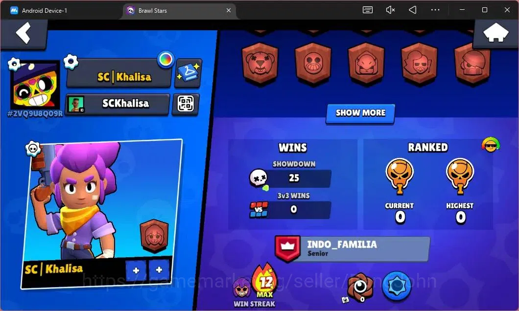 Brawl Stars Accounts Global|465 Thropy|11 Brawler|1 Max Hypercharge(She image 3