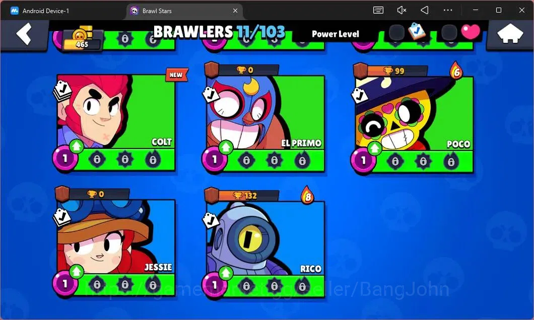 Brawl Stars Accounts Global|465 Thropy|11 Brawler|1 Max Hypercharge(She image 6