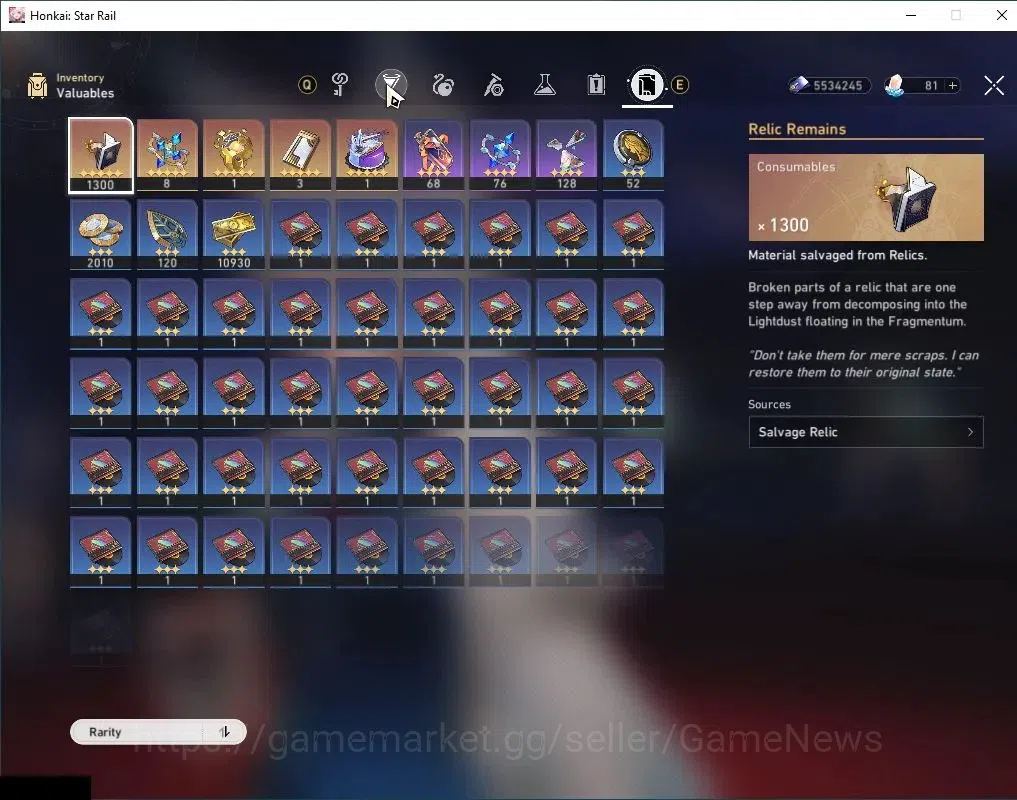 Honkai Star Rail Accounts Asia|TL 62|Free GI|8 Limited|Feixiao,Firefly,Jingl image 10