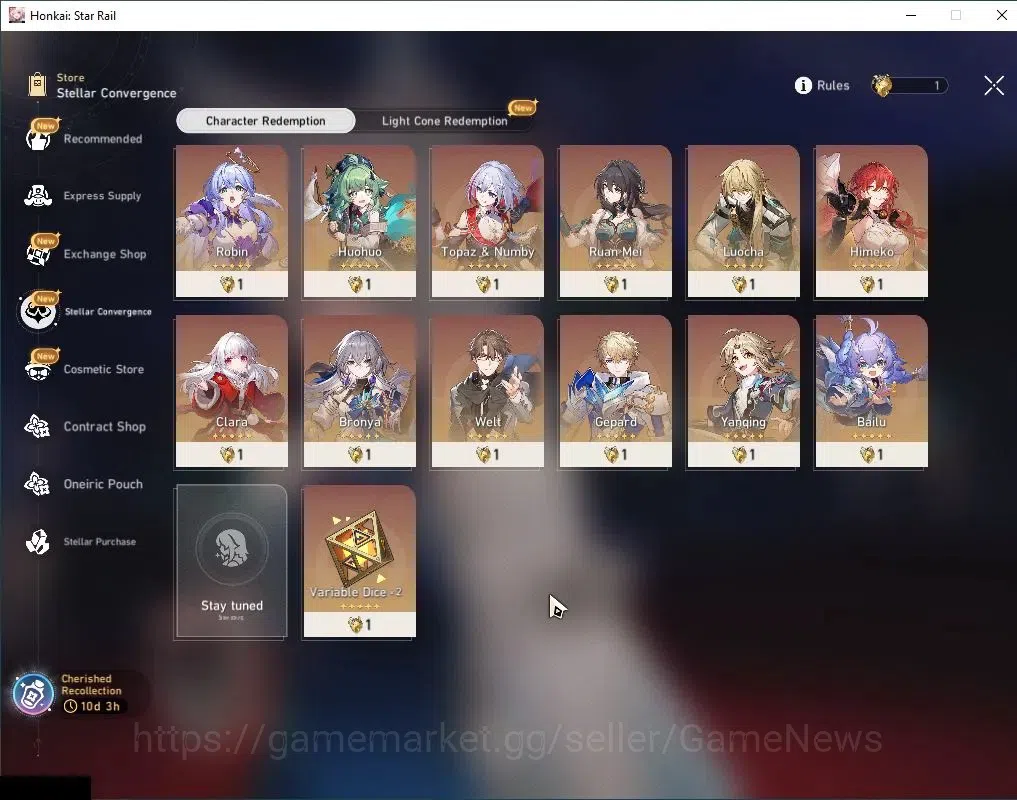 Honkai Star Rail Accounts Asia|TL 62|Free GI|8 Limited|Feixiao,Firefly,Jingl image 13