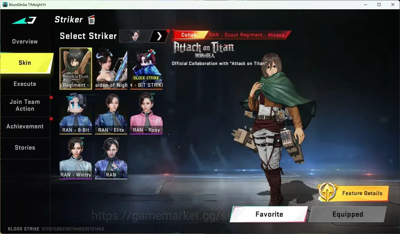 Blood Strike Accounts ASIA|MELE=DUALBLADE,ZANPAKUTO|COLLABQBZ95,UZI,KAR9 image 11